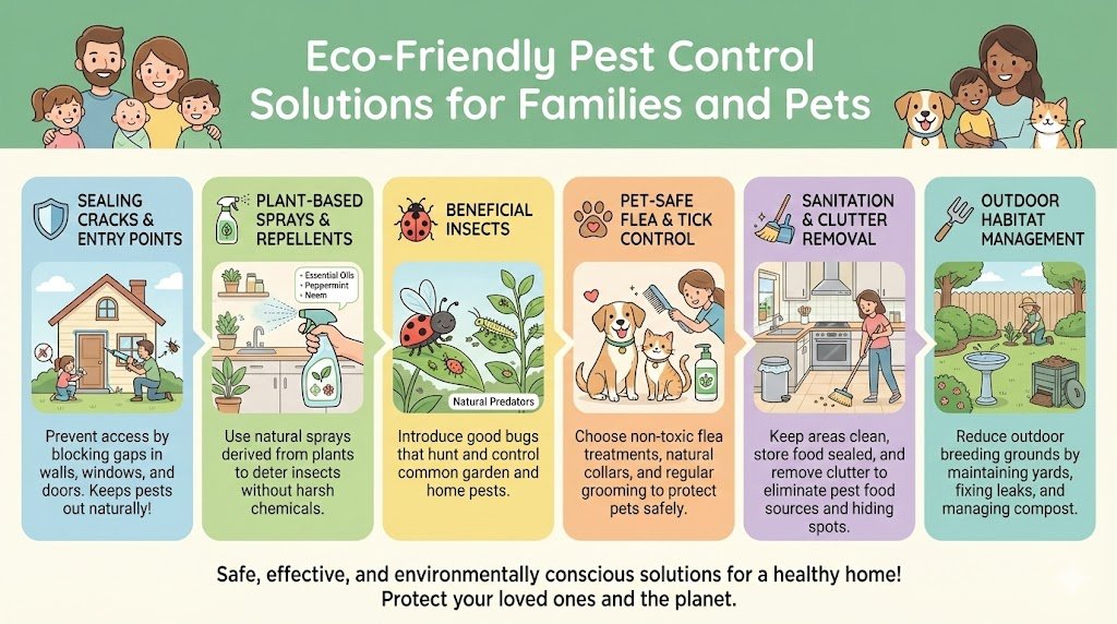 Eco-Friendly Pest Control Solutions for Families and Pets